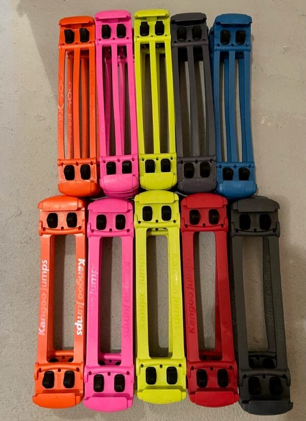 Coloured springs for jumping boots – 2