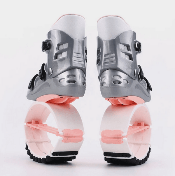 KANGAROO Boots silver-orange – jumping boots – 3