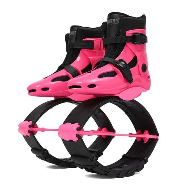 KANGAROO Boots neon pink – jumping boots – 2