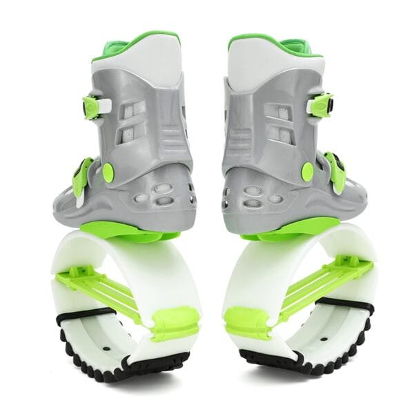 KANGAROO Boots silver-green – jumping boots – 4