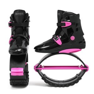 KANGAROO Boots - black-dark pink