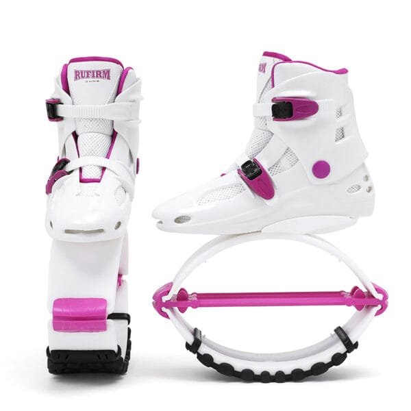 KANGAROO Boots white-dark pink – jumping boots – 2