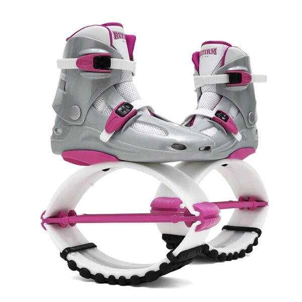KANGAROO Boots silver-pink – jumping boots – 3