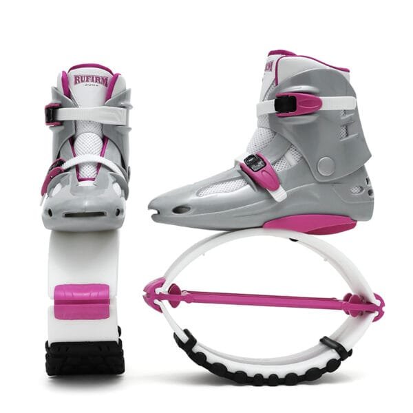 KANGAROO Boots silver-pink – jumping boots – 2