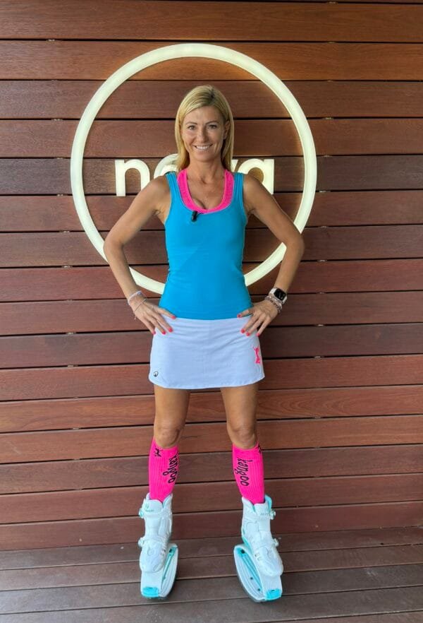 Kangoo Jumping exercise skirt with shorts – 3